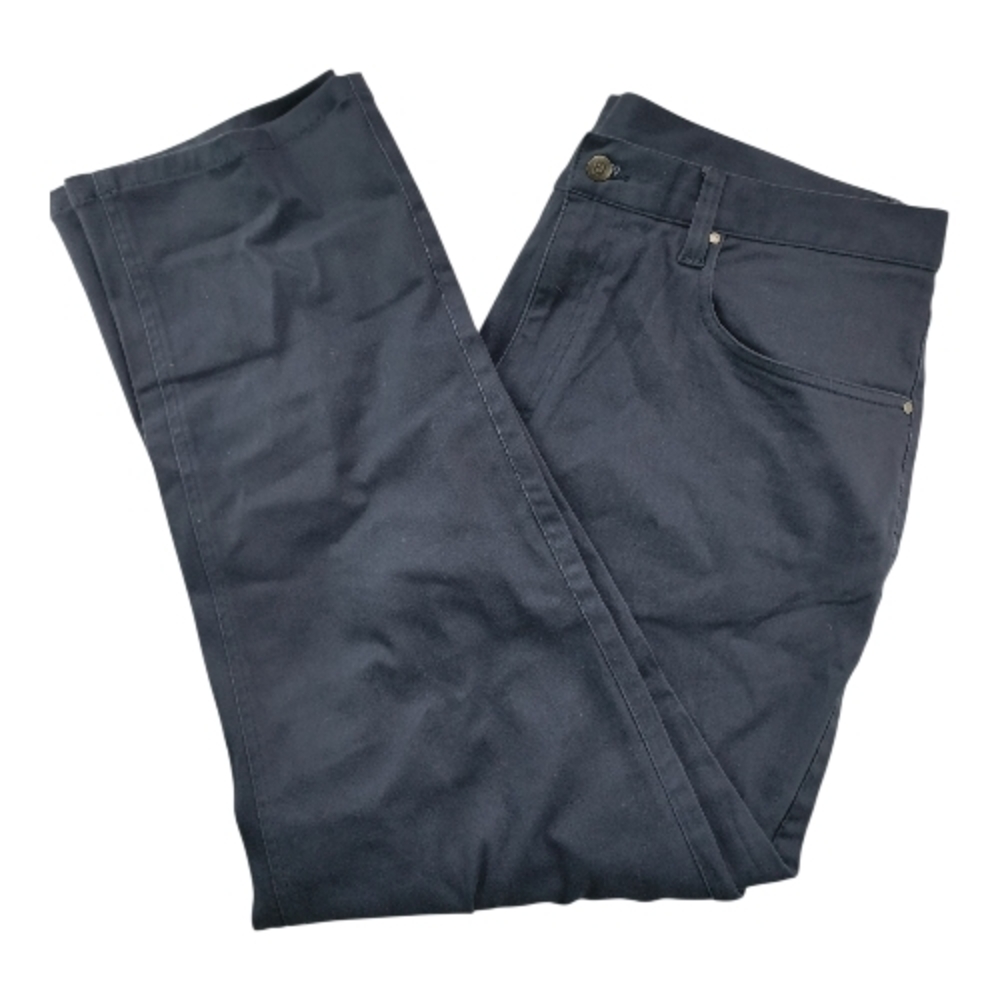 FootJoy FJ Golf Pants 38x32 Navy Flat Front Performance Business Casual Chinos